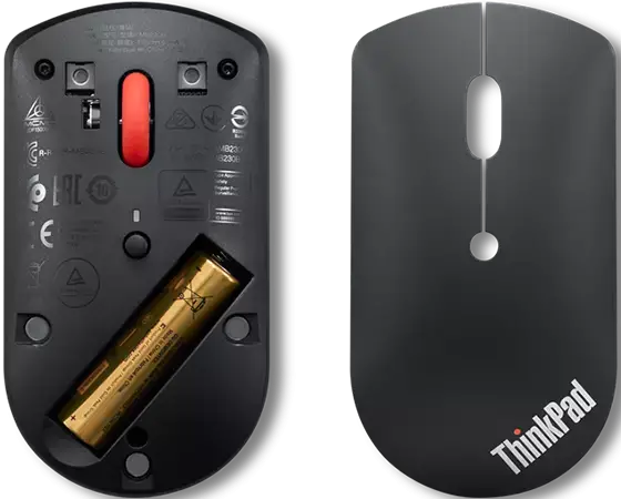 עכבר שקט Lenovo ThinkPad Bluetooth Silent Mouse 2400DPI תמונה 4
