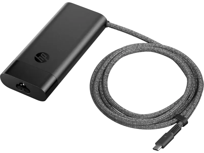 HP 110W USB-C Laptop Charger (8B3Y2AA) מטען תמונה 2