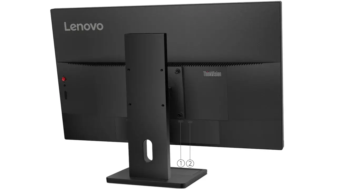 מסך מחשב Lenovo ThinkVision E24q-30 63ECGAT2IS QHD לנובו תמונה 2