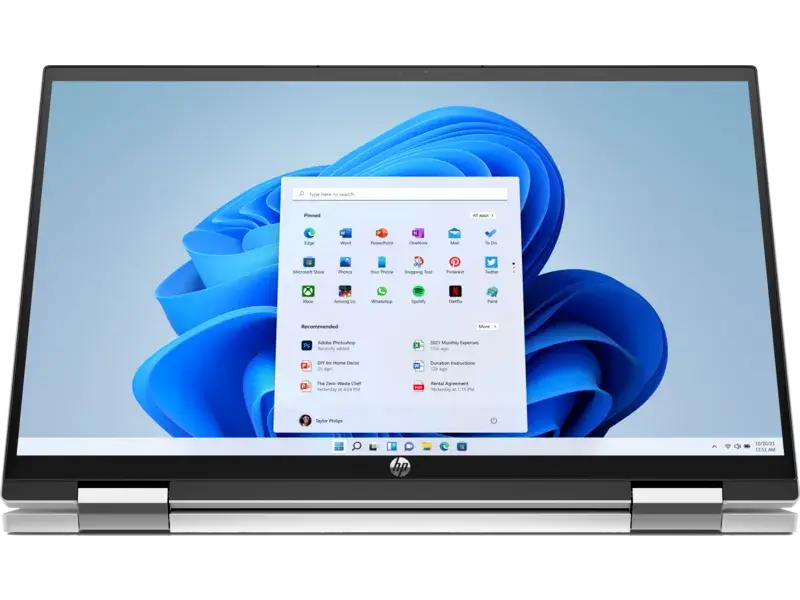 מחשב נייד מסך מסתובב טאץ'  HP Pavilion x360 Core i7 16GB תמונה 2