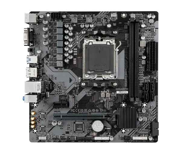 לוח Gigabyte B650M S2H AM5 Micro-Atx DDR5 DP HDMI AMD תמונה 2