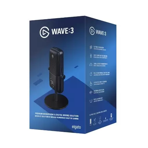 מיקרופון חוטי CORSAIR Elgato Wave 3 תמונה 3