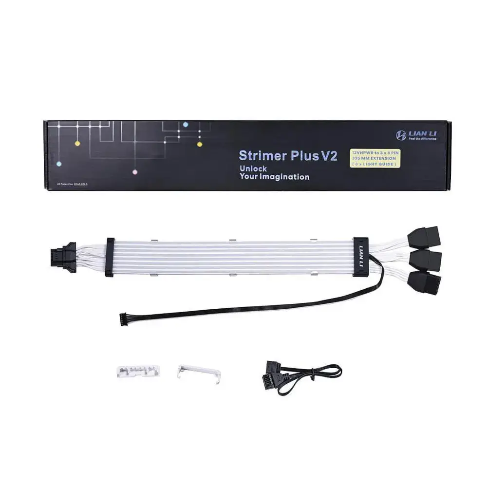 כבל מאריך Lian-Li Strimer Plus V2 PW168-8PV2 335mm תמונה 2