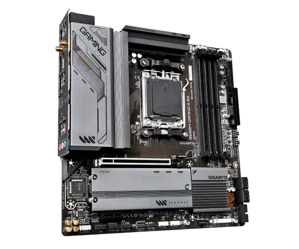 לוח אם Gigabyte B650M Gaming X AX 1.3 WIFI BT AM5 DDR5 תמונה 3
