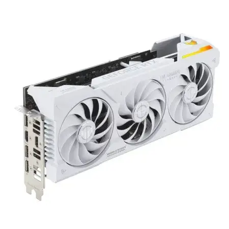 כרטיס מסך גיימינג לבן אסוס  TUF RTX4070TIS O16G GAMING BTF WHITE 2*HDMI 3*DP 16G D6X תמונה 2