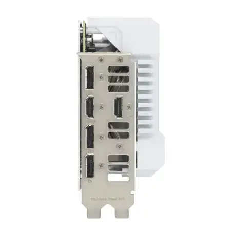 כרטיס מסך גיימינג לבן אסוס  TUF RTX4070TIS O16G GAMING BTF WHITE 2*HDMI 3*DP 16G D6X תמונה 3