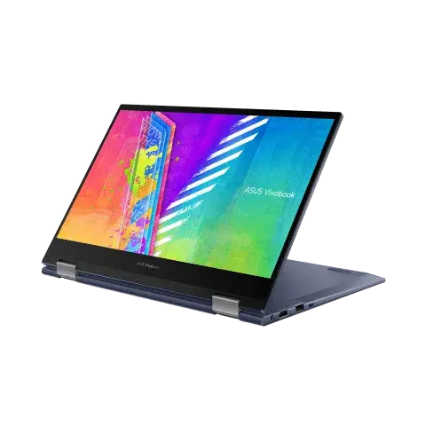 מחשב נייד טאץ' מסך מסתובב אסוס  ASUS VivoBook Go 14 FLIP N4500 4GB 128NVME Touch תמונה 4