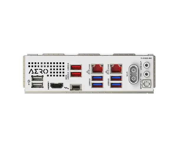 לוח לאינטל דור 15 Gigabyte Z890 AERO G DUAL 2.5 Lan 5Xm.2 TB4 תמונה 4