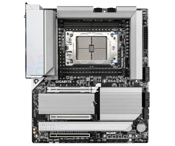 לוח אם  Gigabyte TRX 50 AERO D for AMD Ryzen Threadripper pro 7000 תמונה 2