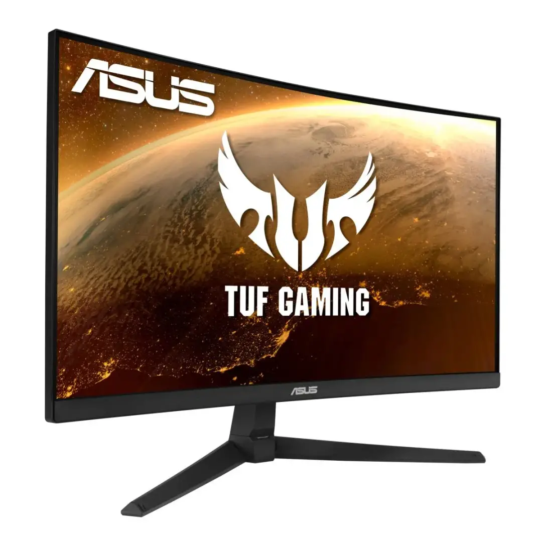 מסך גיימינג קעור 23.8'' ASUS TUF 23.8" FHD/165HZ/1MS/VA CURVED SPK תמונה 2