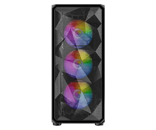 מארז מחשב גיימינג ANTEC AX83 RGB EXTREME Mid T GAMING 6x120 RGB Fan שחור תמונה 2