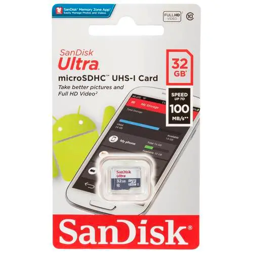 כרטיס זכרון  32GB Ultra® microSDHC SanDisk תמונה 3