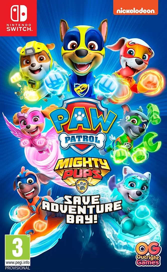 PAW Patrol Mighty Pups Save Adventure Bay Nintendo