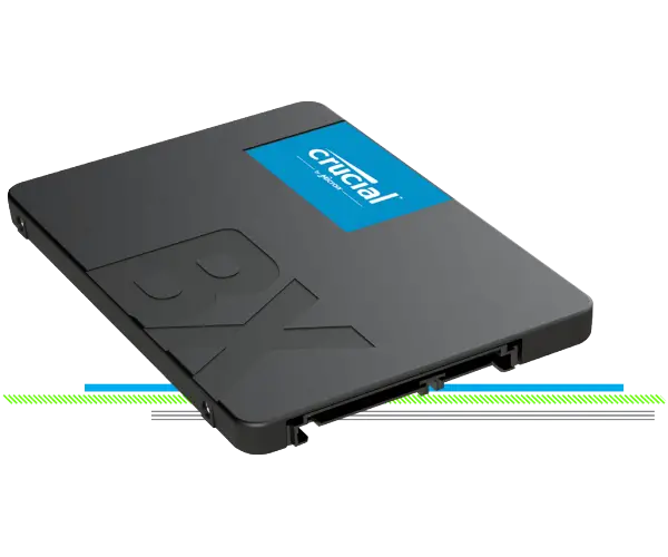 דיסק פנימי  Crucial BX500 2TB 3D NAND SATA 2.5-inch SSD תמונה 3