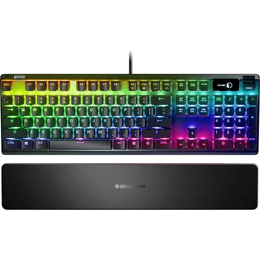 מקלדת גיימינג מכאנית מקצועית (חוטית) Apex Pro Gen 3 שחור תמונה 2