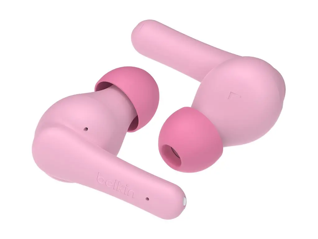 אוזניות אלחוטיות לילדים BELKIN SOUNDFORM NANO V2 TWS ורוד תמונה 2