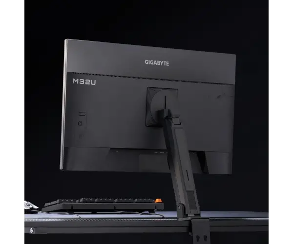 מסך גיימינג מסתובב Gigabyte M32U Arm Edition 4K SS IPS 1Ms 144Hz Speaker תמונה 3