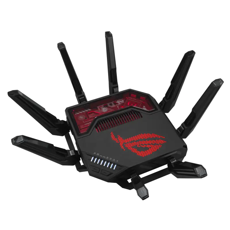 נתב אסוס 8 אנטנות  ASUS GT-BE19000 2.4GHZ/5GHZ/6GHZ WIFI7 8*ANT תמונה 2