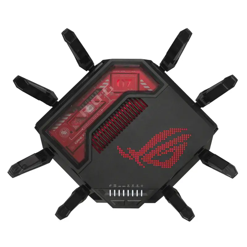 נתב אסוס 8 אנטנות  ASUS GT-BE19000 2.4GHZ/5GHZ/6GHZ WIFI7 8*ANT תמונה 3