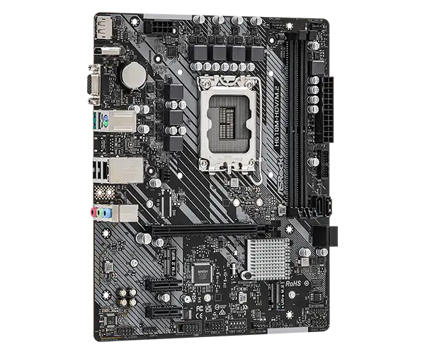 לוח אם למחשב ASrock MB H610M-HVS 1700 DDR4 תמונה 4