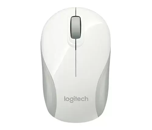 עכבר אלחוטי Logitech Wireless Mini Mouse M187 לוגיטק לבן