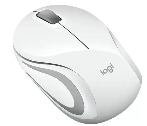 עכבר אלחוטי Logitech Wireless Mini Mouse M187 לוגיטק לבן תמונה 3