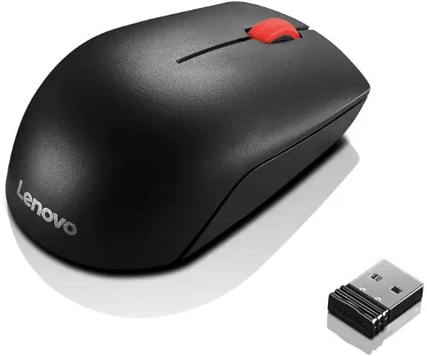 עכבר אלחוטי קומפקטי לנובו עכבר אלחוטי Lenovo Essential Compact Wireless Mouse תמונה 2
