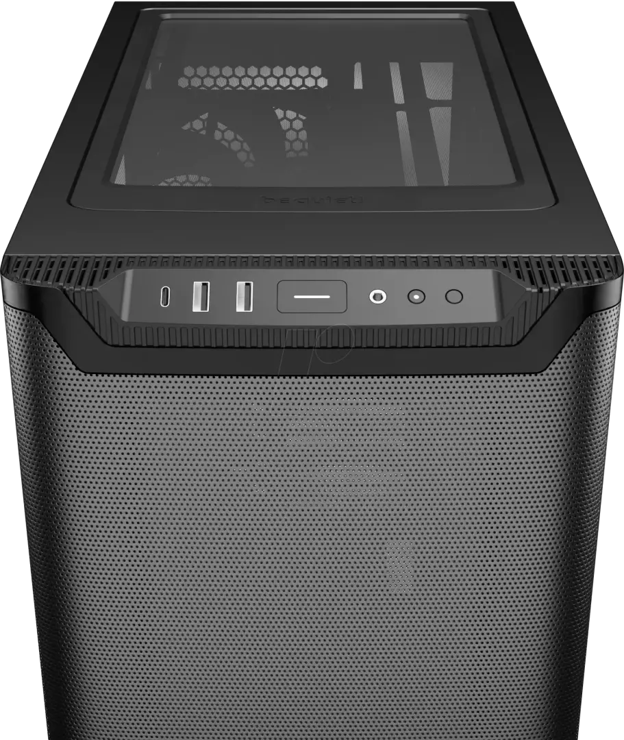 מארז גיימינג חלק (חלון עליון) be quiet! PURE BASE 501 Airflow Black שחור תמונה 4