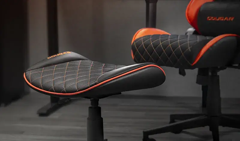 הדום תואם לכסא גיימינג (פס כתום) COUGAR Crosser Multiuse Gaming Stool תמונה 4
