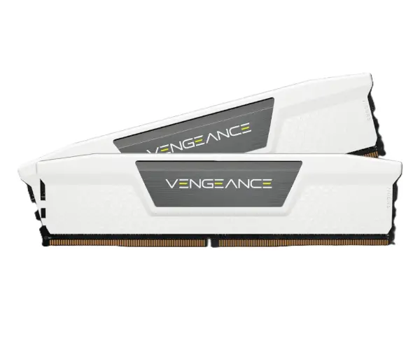 זכרון לנייח Corsair Vengeance 32GB 2X16 DDR5 5200Mhz C40 WHITE XMP לבן תמונה 2