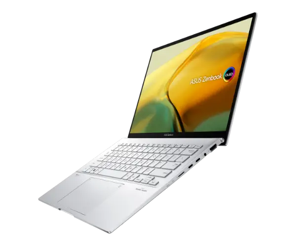 מחשב נייד 14'' ASUS Zenbook i5-13700H 16GB DDR5 1TB OLED 2.8K DOS כסוף תמונה 3