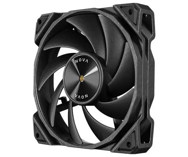 מאוורר למארז Antec Nova 120mm Black Fan And Speed Conntroller תמונה 2