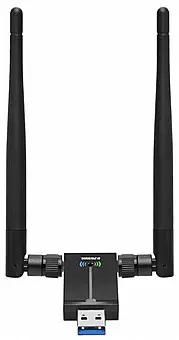 DUAL BAND WIFI ADAPTER UWF-901 EZCool 802.11n/b/n/a/ac מתאם רשת אלחוטי תמונה 3