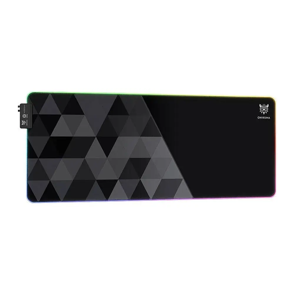 משטח גיימינג עם תאורה ONIKUMA MP006 RGB BLACK תמונה 2