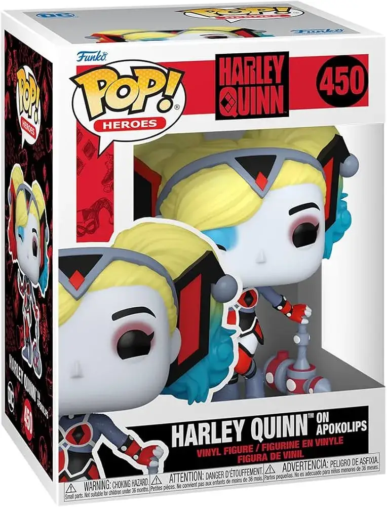 בובת פופ POP! 450 HARLEY QUINN ON APOKOLIPS תמונה 2