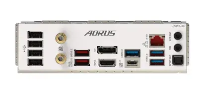לוח אם Gigabyte Z790 AORUS ELITE AX ICE ATX DDR5 WIFI BT WHITE תמונה 4