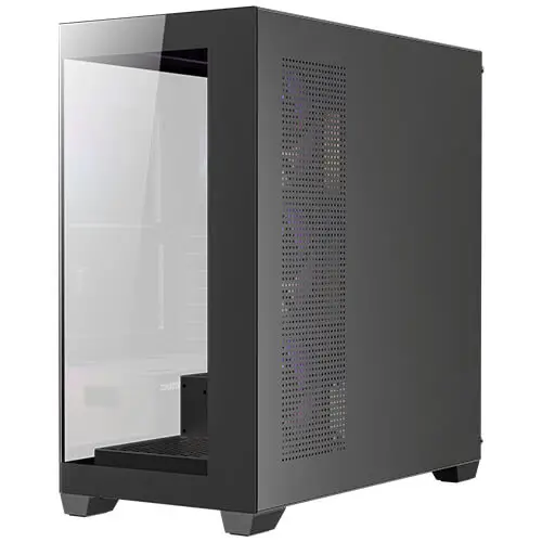 מארז גיימינג שילוב מתכת וזכוכית Antec CX300 ARGB Case שחור תמונה 4