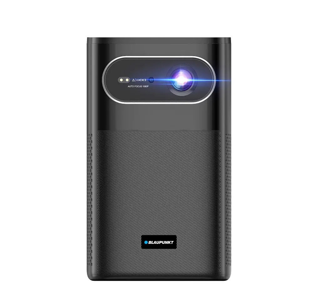 מקרן חזק וקומפקטי Blaupunkt 5085XS FHD 550ANSI LUMENS שחור תמונה 2
