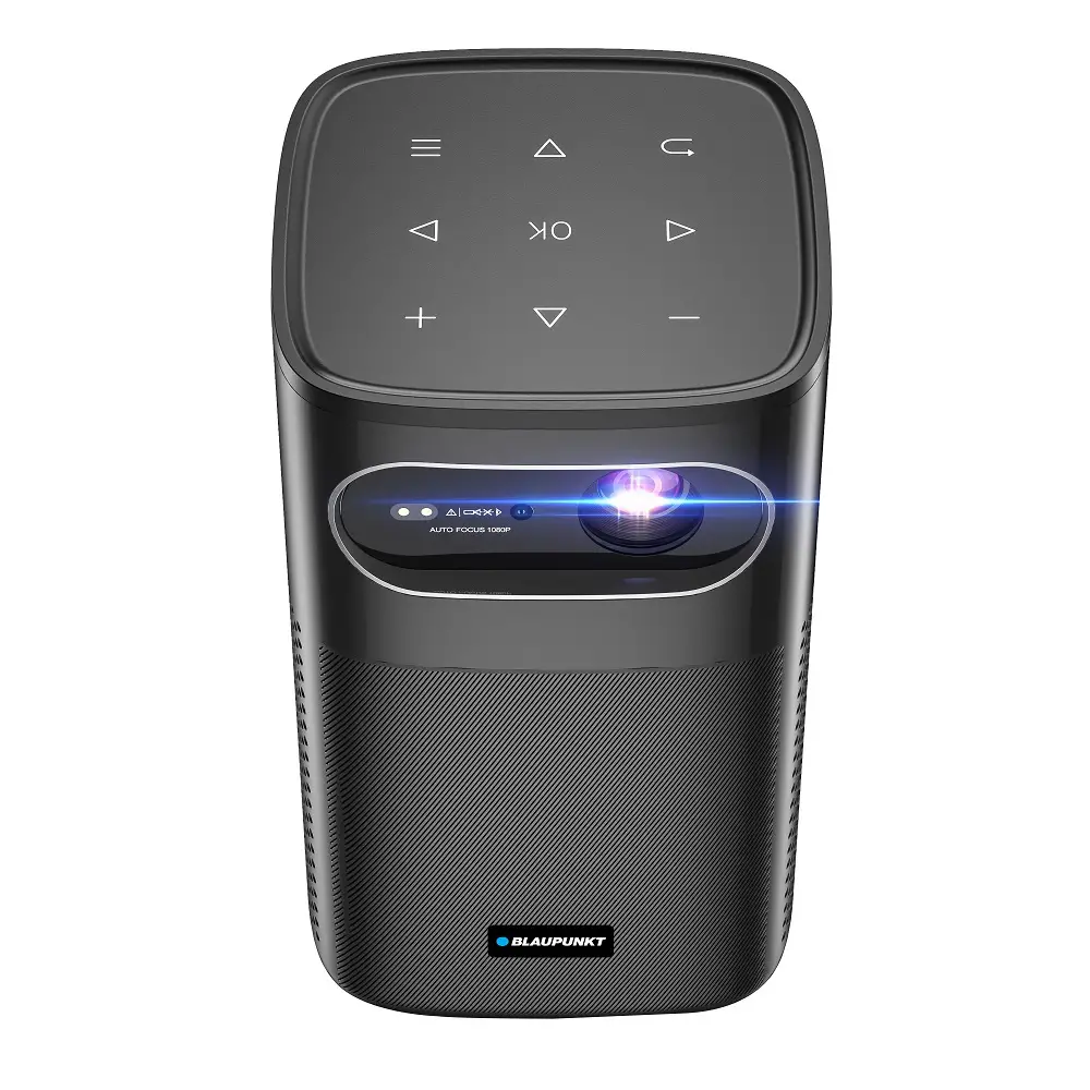 מקרן חזק וקומפקטי Blaupunkt 5085XS FHD 550ANSI LUMENS שחור תמונה 4