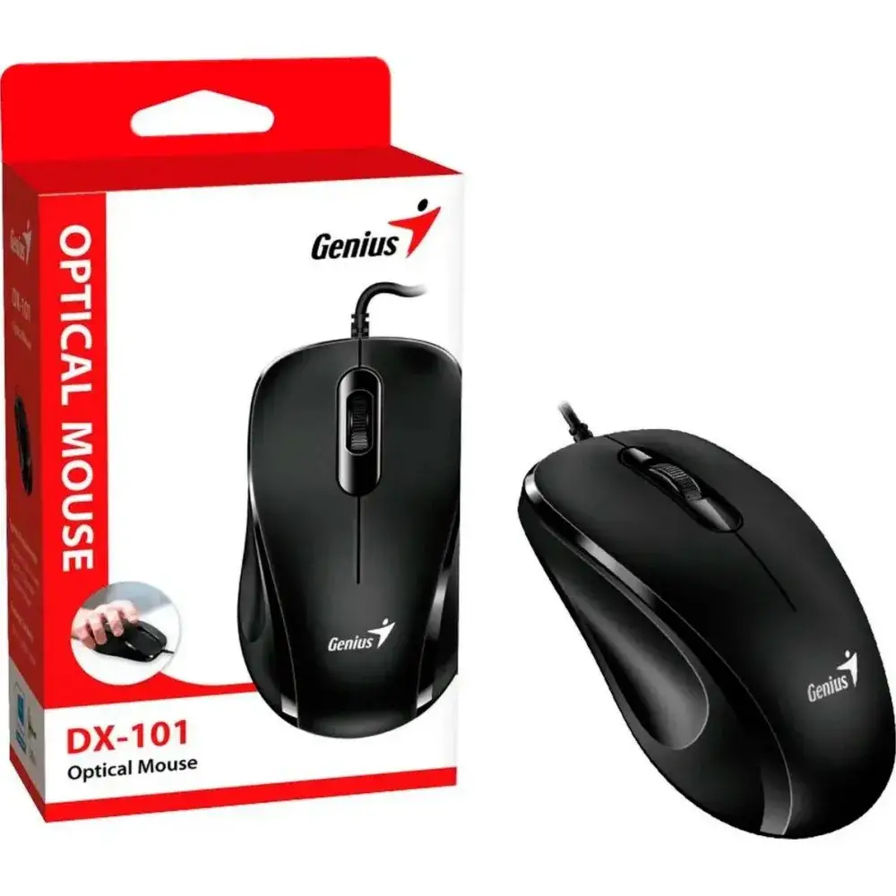 עכבר חוטי Genius DX-101 Black תמונה 4