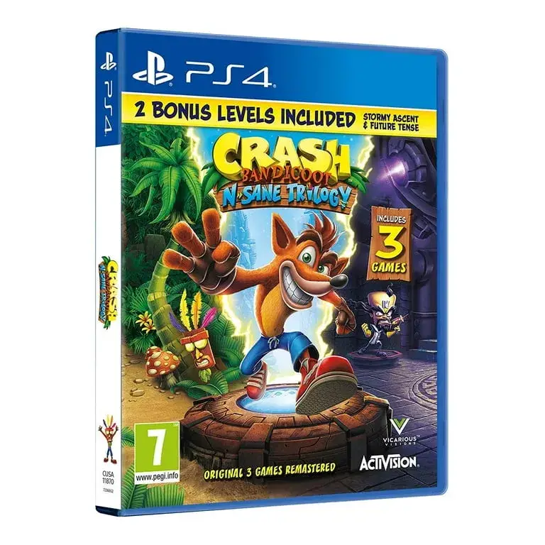 CRASH BANDICOOT N. SANE TRILOGY 2 PS4