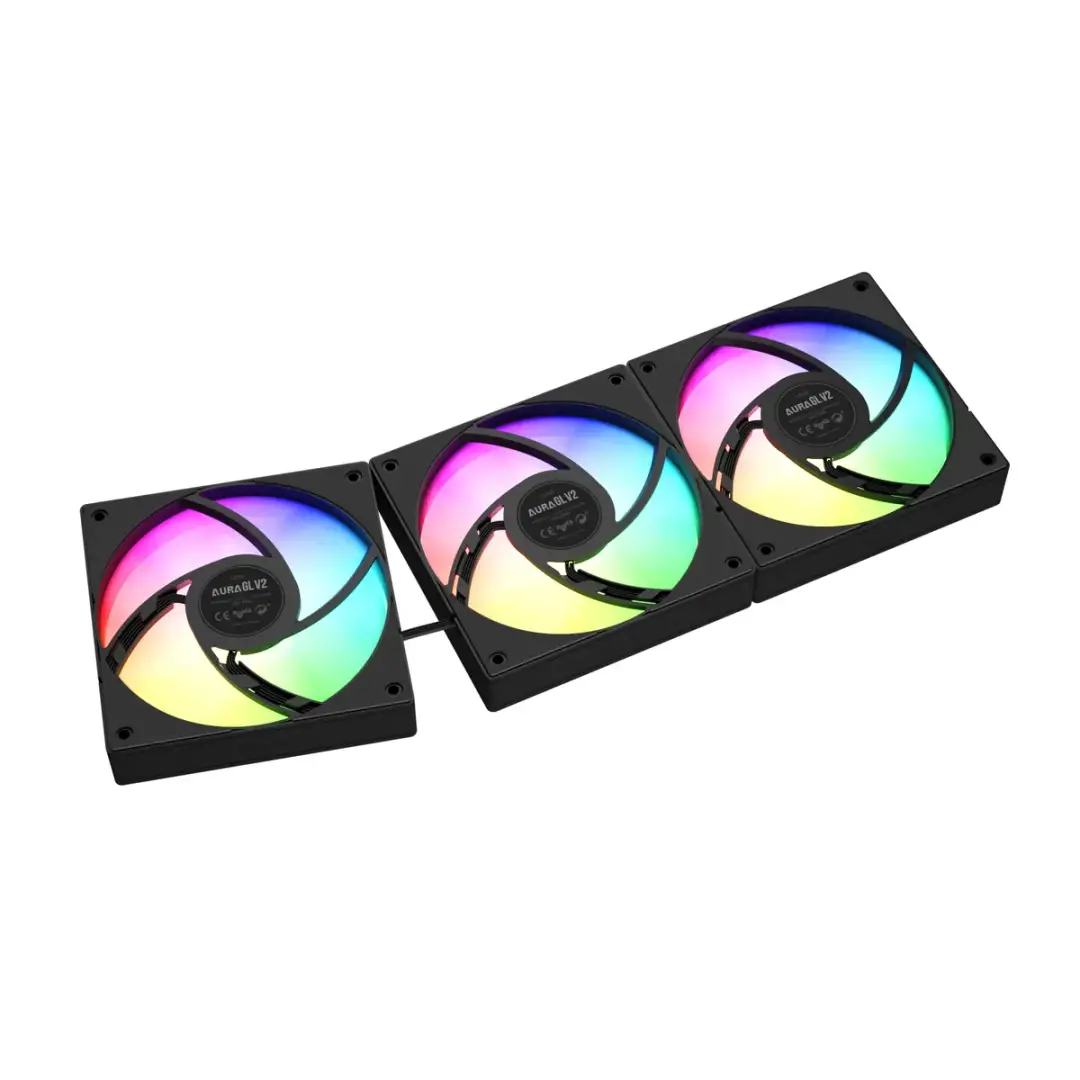 קירור נוזלי למעבד GAMDIAS AURA GL360 V2 תמונה 3