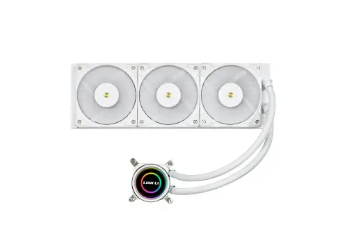 קירור נוזלי למעבד Lian-Li Galahad II Trinity Performance 360 לבן תמונה 2