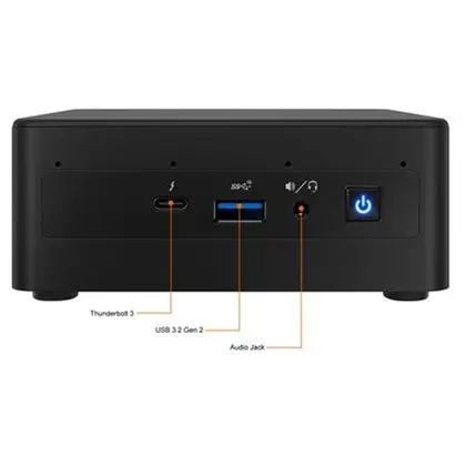 מחשב מיני ASUS NUC 11 PRO i7-1165G7 16GB 1TB NVMe DOS PC תמונה 3