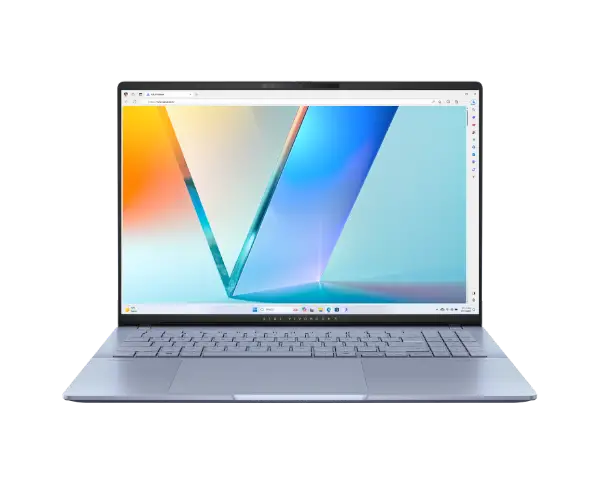 מחשב נייד ASUS VivoBook S 16'' OLED Ultra 7 255H 16GB DDR5 1TB NVME 3K DOS כחול תמונה 2