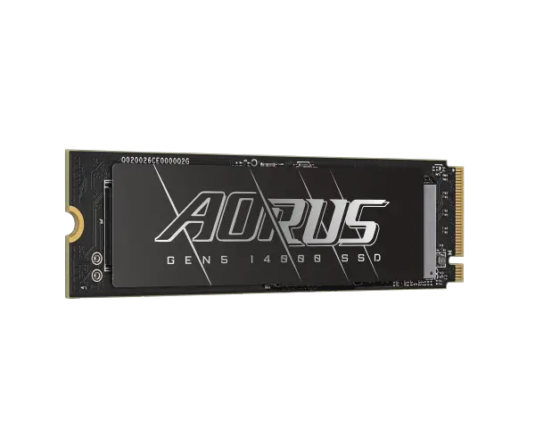 דיסק פנימי AORUS Gen5 14000 SSD 2TB PCI-E 5.0X4 NVMe 2.0 תמונה 3