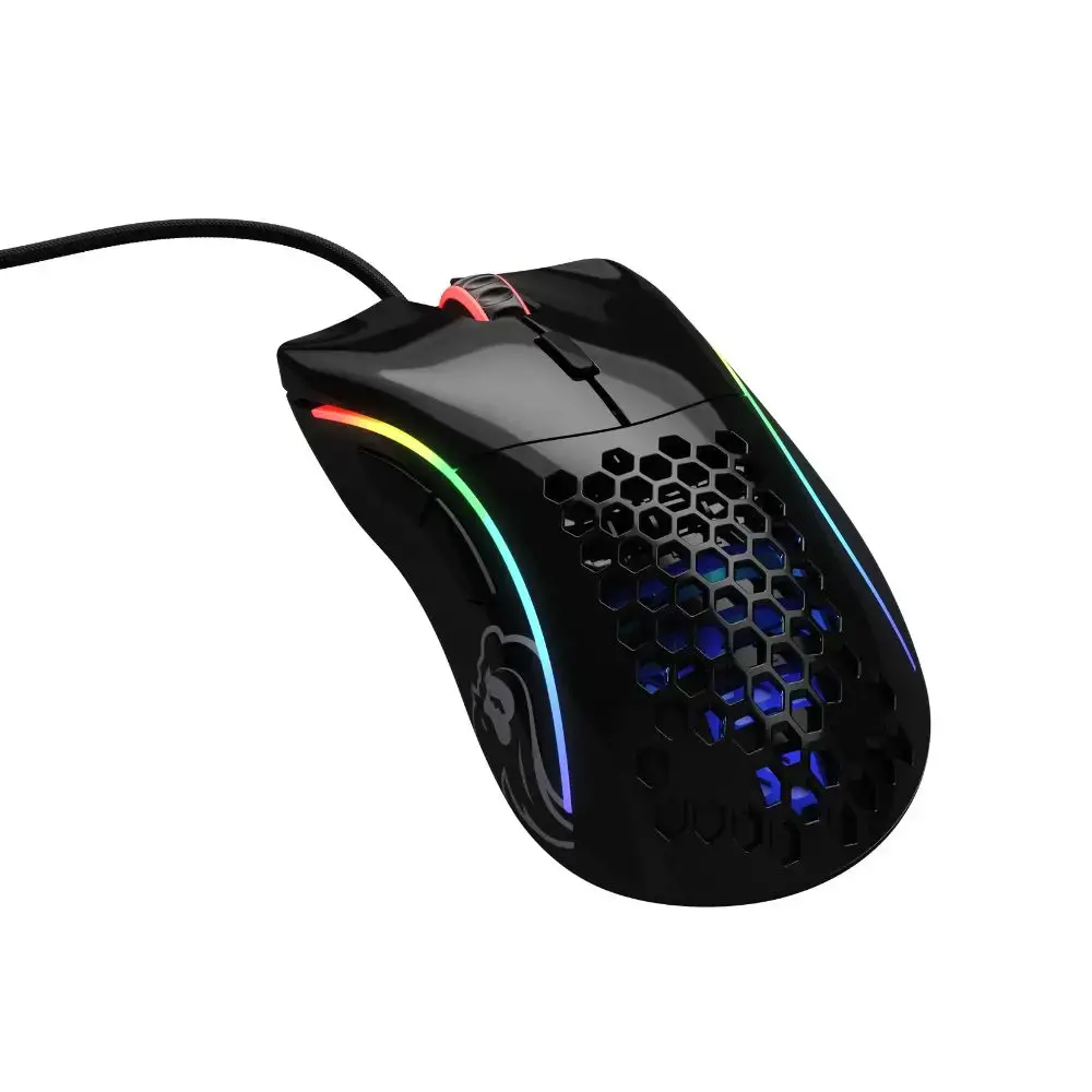 עכבר גיימינג חוטי Glorious Model D Wired שחור מבריק תמונה 2