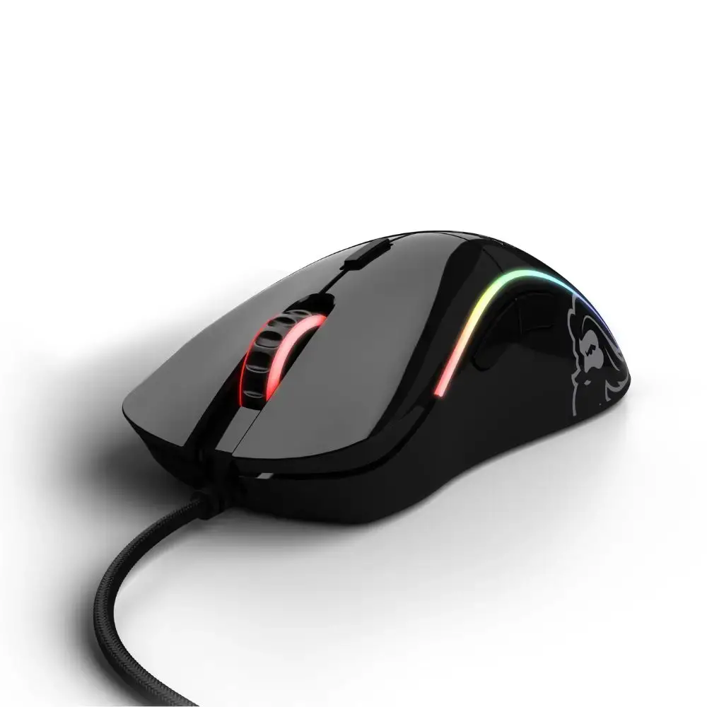 עכבר גיימינג חוטי Glorious Model D Wired שחור מבריק תמונה 3
