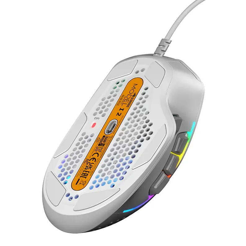 עכבר גיימינג חוטי Glorious Model IV2 לבן תמונה 4
