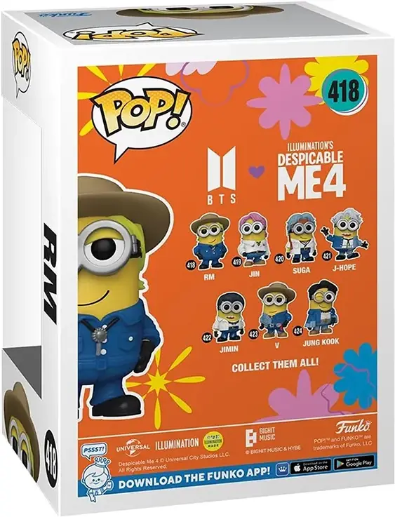 בובת פופ POP! DESPICABLE ME4 RM 418 תמונה 3